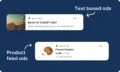 Beispielbild ChatGPT Ads - Formate (Text based Ads und Product Feed Ads)